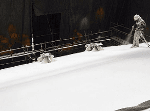 Spray polyurethane foam applied to cargo tank interior — Type A system overview